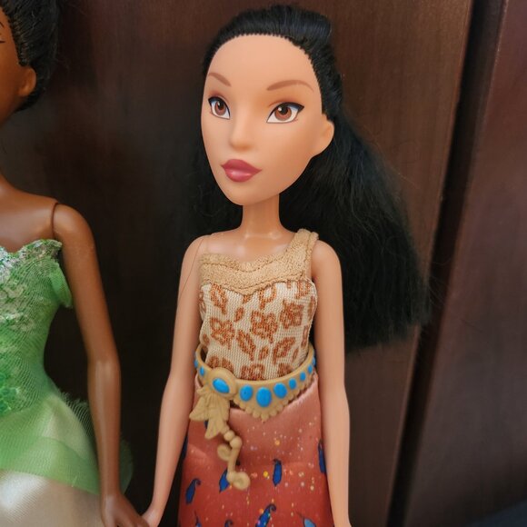 👑 Disney Princess 11” Doll Lot – Tiana, Elena of Avalor & Pocahontas! 👑 - Picture 4 of 7